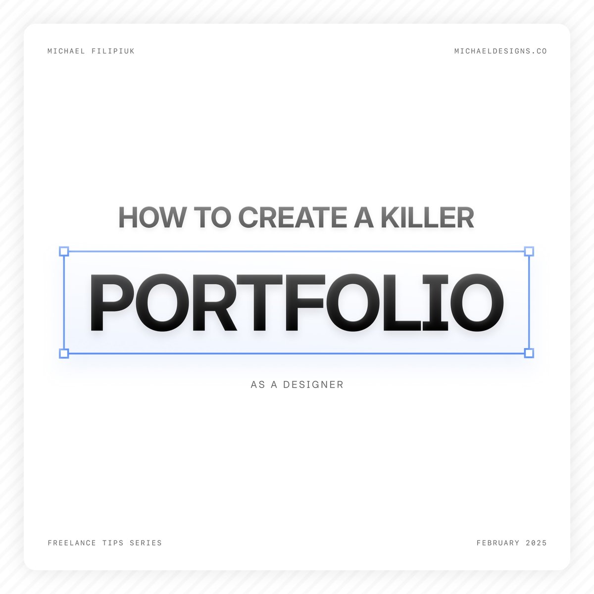 I went from making ~$5k in my first year to 6 figures/year as a freelancer.

Here's my 4-step process for creating a killer portfolio that lands dream clients 👇