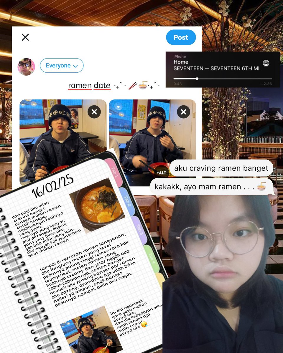 ˚ 🥟⋅🥡₊ ࣪˖ ִֶ🍛 ࿔  rαmҽn dαtҽ   ‧₊˚ ⋅ 🥢🍜‧₊˚ ⋅
#CaratSelcaDay #CARAT_SELCA_DAY #CSD #SCOUPS #에스쿱스 #SEVENTEEN #세븐틴 <a href="/pledis_17/">세븐틴(SEVENTEEN)</a>