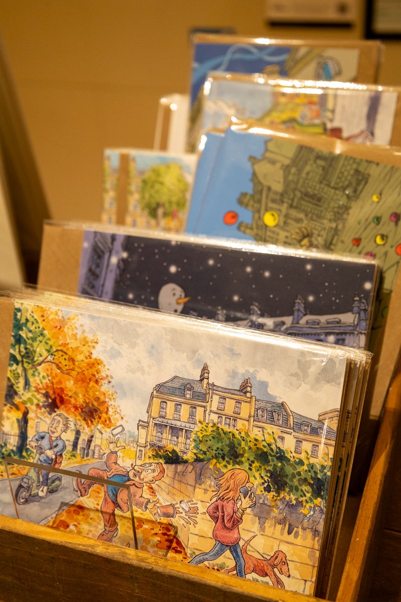 VictoriaArtBath's tweet photo. Love the work - why not bring it home? 💫

Now on at the Victoria Art Gallery: Perry Harris – Essence of Bath. Dive into a mix of cartoons and watercolours that celebrate the landscapes and spirit of Bath.

 #VictoriaArtGallery #PerryHarris #ArtExhibition #BathArt #LocalArtists https://t.co/tMvJ1p3Jae