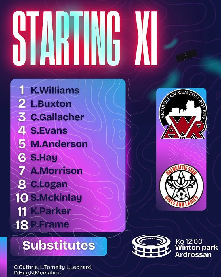 Your awr team for today's game ⚫️⚪️🔴