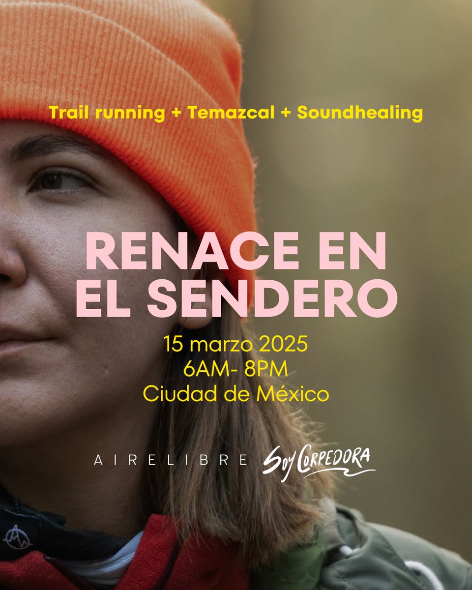 ¡Vamos a la montaña este 15 de marzo! Inscríbete aquí miniurl.cl/jlsl4k #soycorredora #running