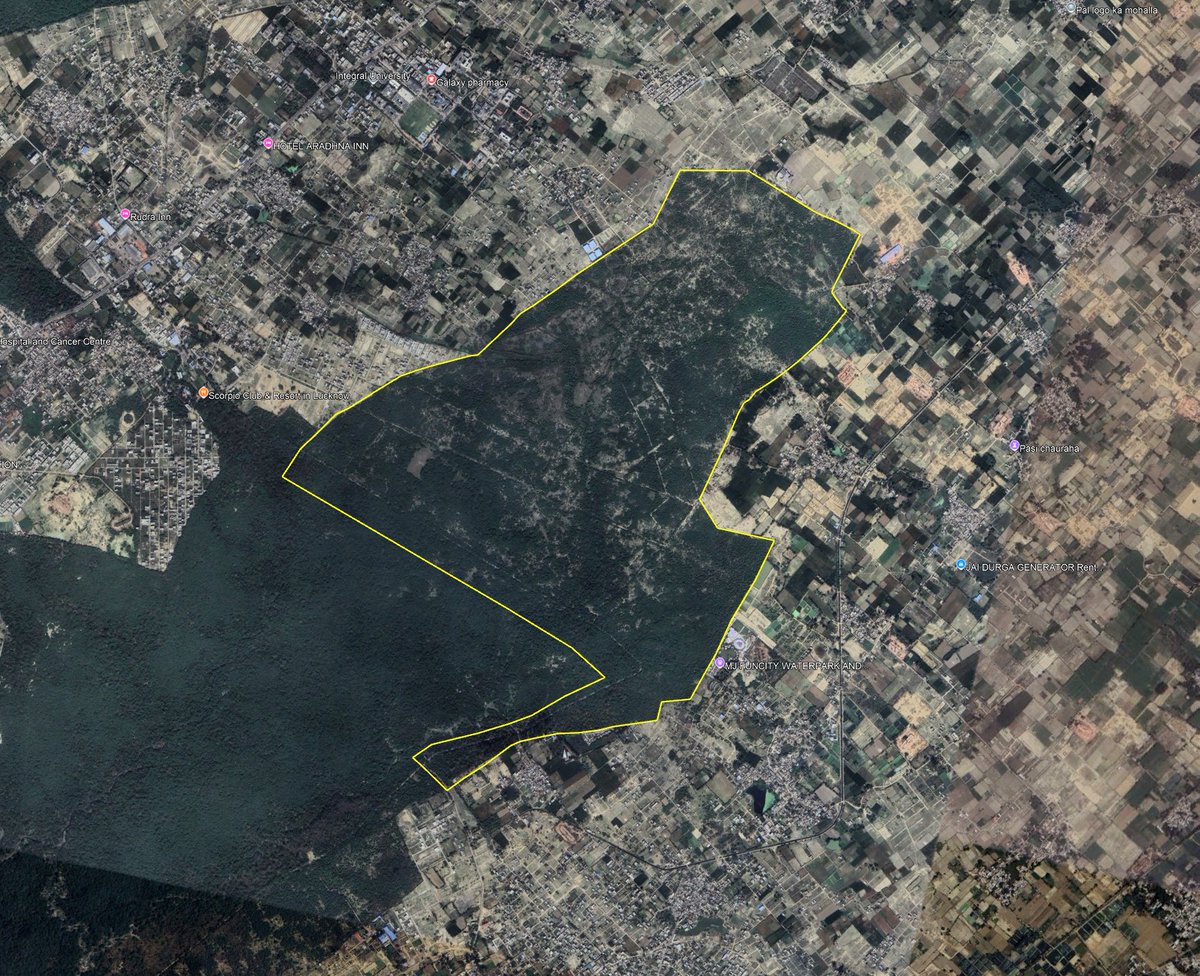thepototo_'s tweet photo. With the night safari in Kukrail, the day zoo will also be shifted from Hazratganj to Kukrail forest.

Save Kukrails wildlife corridor—experts say night safari will degrade core forest.

#SaveKukrail https://t.co/NNH9m88EvU