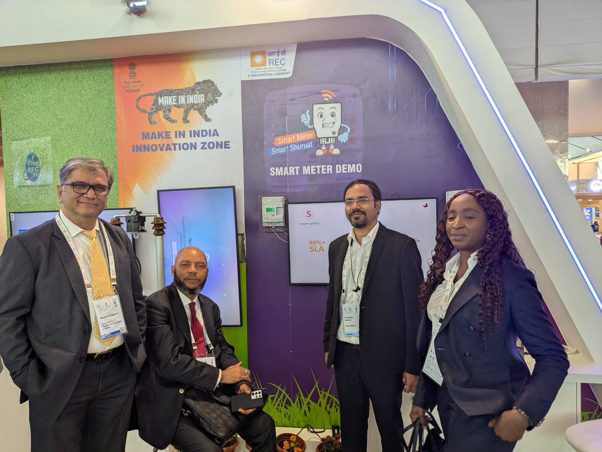 RECLindia's tweet image. The India Energy Week 2025 has provided an excellent platform for all of us in the #Power industry to demonstrate energy innovations towards a sustainable future. 

One such initiative- the Prepaid Smart Meter, is revolutionizing India’s grid and empowering consumers to enhance…