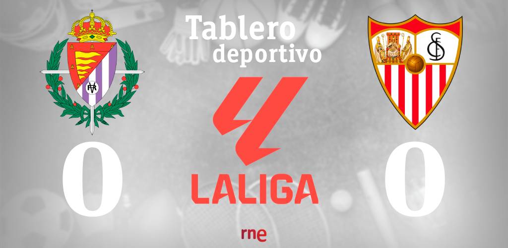 Tablero Deportivo RNE (@tablero_rne) on Twitter photo 🔥 ¡El colista necesita puntuar ante un Sevilla muy irregular!
⏰ 16:15
🏟️ José Zorrilla
🏆 #LaLiga
⚽️ Real Valladolid 🆚 Sevilla F.C.
🎙️ <a href="/Fercare24/">Fernando Cardenal</a> y Juan Carlos Díaz
🗣️ <a href="/17_onesimo/">Onésimo Sánchez</a>
🔴DIRECTO | <a href="/rne/">Radio Nacional</a>
📲 rtve.es/rneaudio 🔥 ¡El colista necesita puntuar ante un Sevilla muy irregular!
⏰ 16:15
🏟️ José Zorrilla
🏆 #LaLiga
⚽️ Real Valladolid 🆚 Sevilla F.C.
🎙️ <a href="/Fercare24/">Fernando Cardenal</a> y Juan Carlos Díaz
🗣️ <a href="/17_onesimo/">Onésimo Sánchez</a>
🔴DIRECTO | <a href="/rne/">Radio Nacional</a>
📲 rtve.es/rneaudio