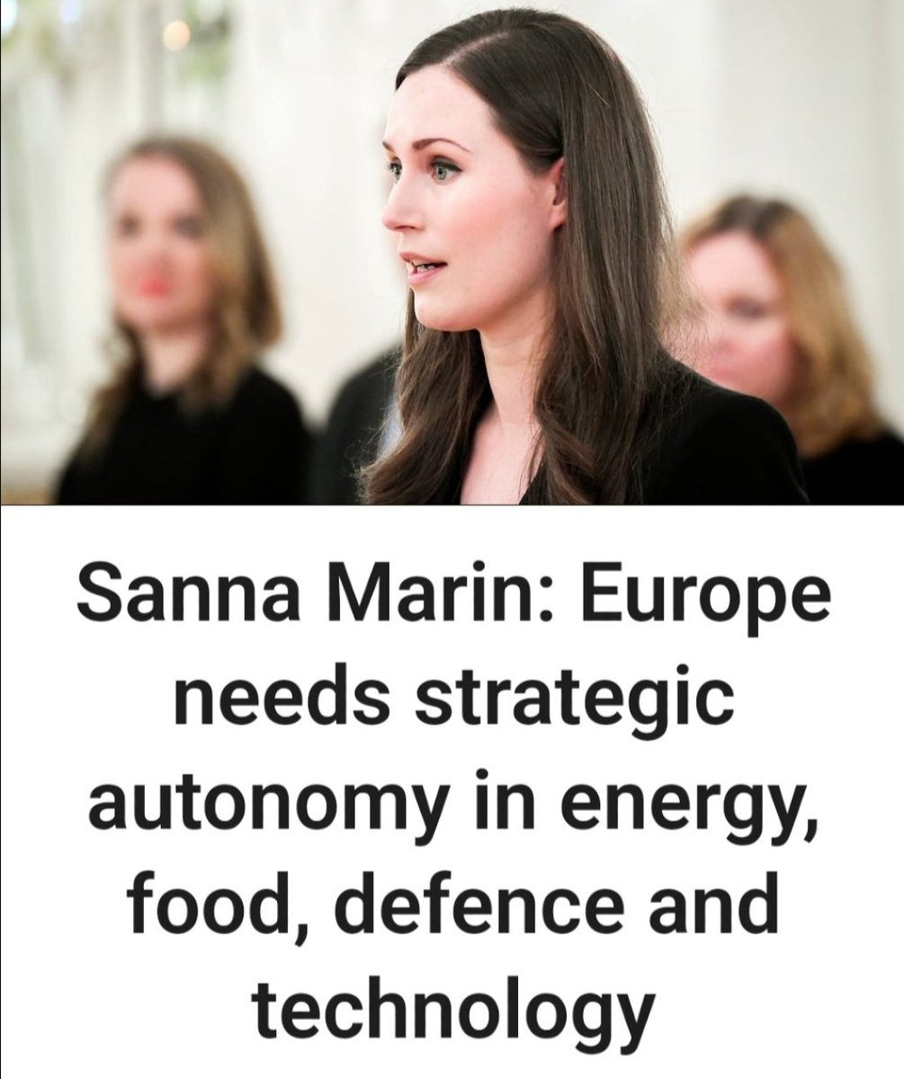 "There is no time to waste. Some have described President Zelensky's proposal for a European Joint Armed Forces as unrealistic. I think it is unrealistic not to strengthen our common defence." – Sanna Marin