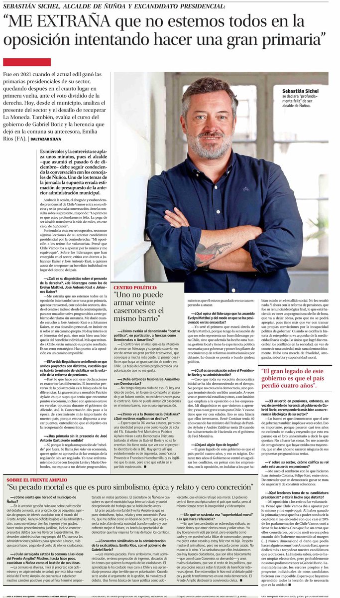 Al parecer, no aprendimos la lección de lo necesaria que es la unidad. Me extraña que la oposición no esté haciendo todo lo posible por una primaria amplia y transversal. 

No conseguir ese objetivo es un error estratégico fatal y pone a la oposición en un camino imposible.