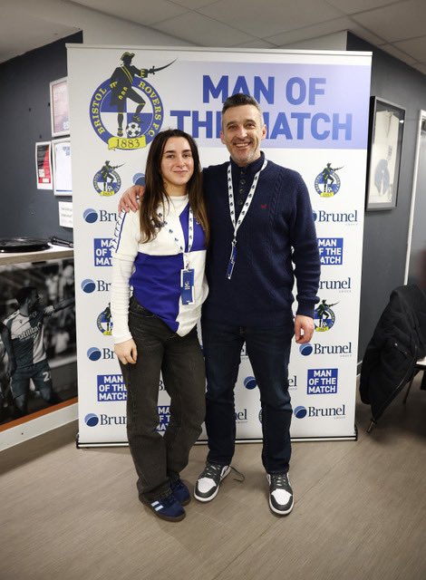 Shaun Church and guest pictured in hospitality at The Mem yesterday
Shaun won the prize of hospitality for two in the Supporters Club members draw
There will be one more members draw before the end of the season…watch this space!