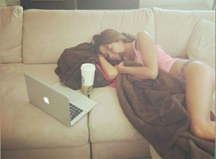 fell asleep stalking his mother’s facebook