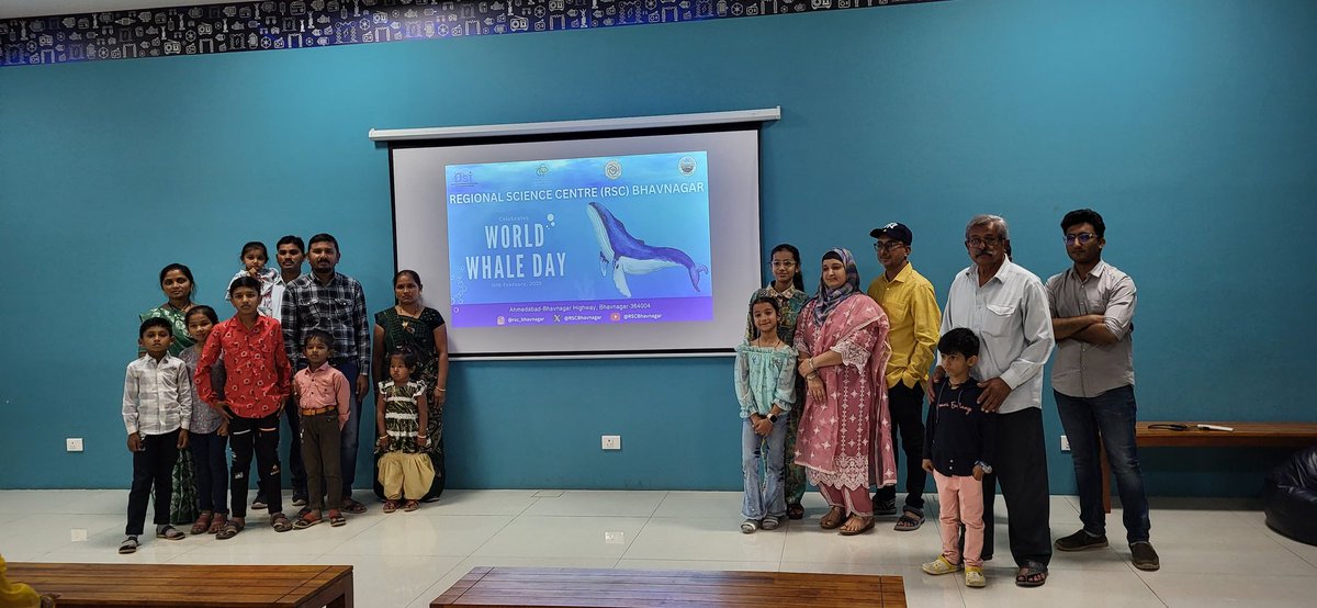 MakwanaBan66575's tweet image. Celebrated World Whale Day.Let's dive into action to protect these majestic creatures & their habitats. #WorldWhaleDay #OceanProtection
#scienceandinnovation #youthempowerment #viksitbharat #scienceandtechnology #sciencecarnival