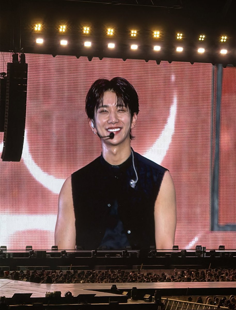 youre smiling. your fans are having a cardiac arrest and youre smiling.