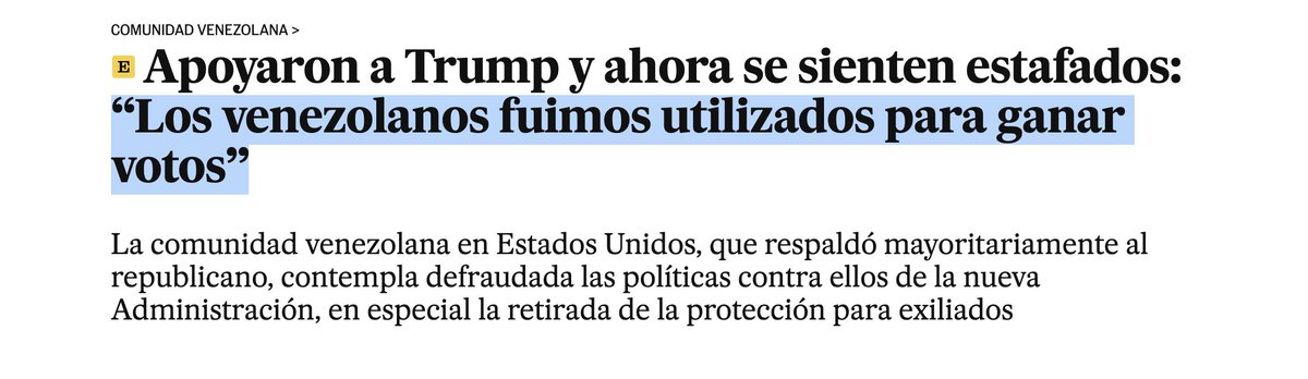 cazascripts's tweet image. Da igual cuándo lo leas y de qué país se trate, aplica a todos, pero siempre he sentido que los venezolanos, especialmente, tropezamos más con esta piedra.
Culturalmente, no sé por qué, hemos sido presa fácil del populismo barato, ya sea en Caracas como en Madrid :(