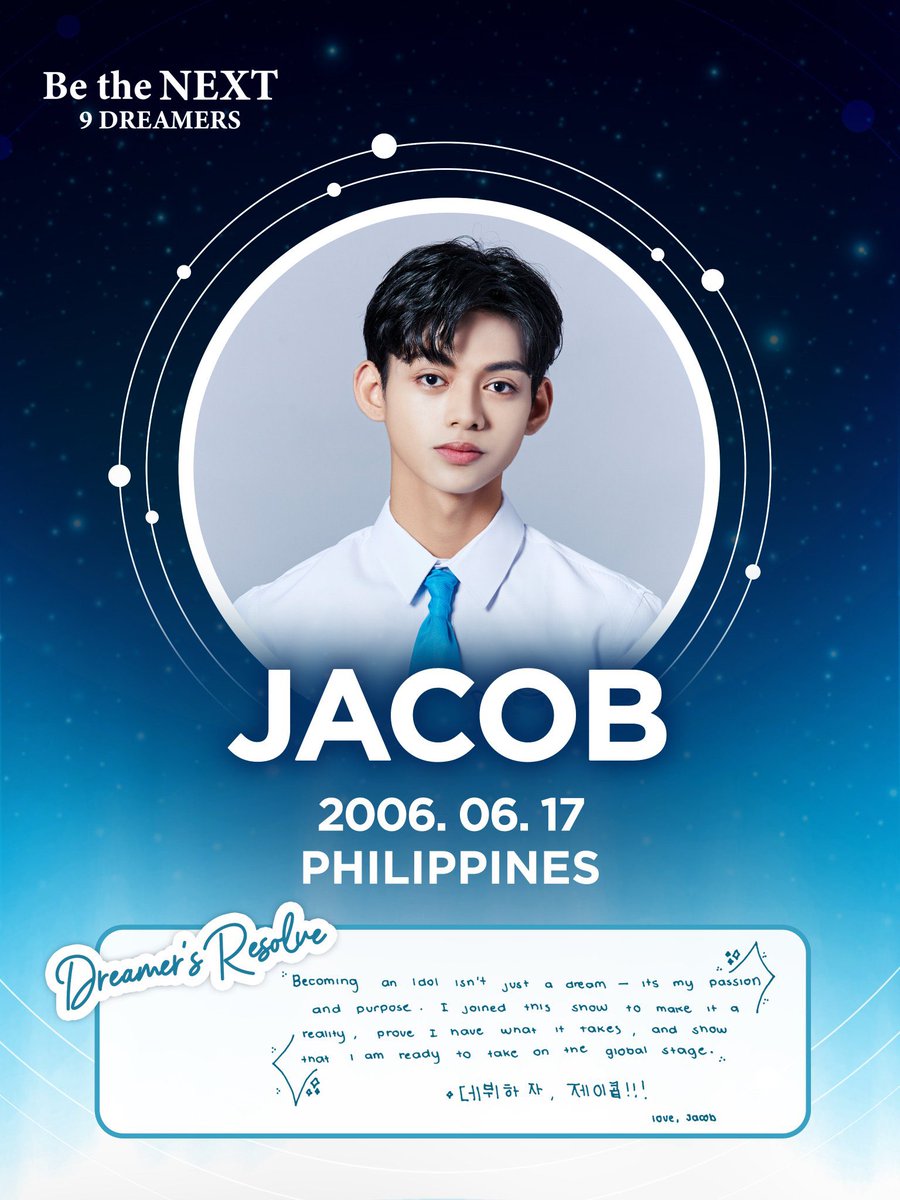 ofc_btn's tweet photo. Hello LOVES✨❤️ 

BTN_Jacob ranked #22 after the level test

  Please support BTN_Jacob on his journey on Be The NEXT: 9 Dreamers.

#BTNDreamer_Jacob
#JACOB  #제이콥
#TeamBTN_Jacob_OFC https://t.co/iuOzzAsNuW
