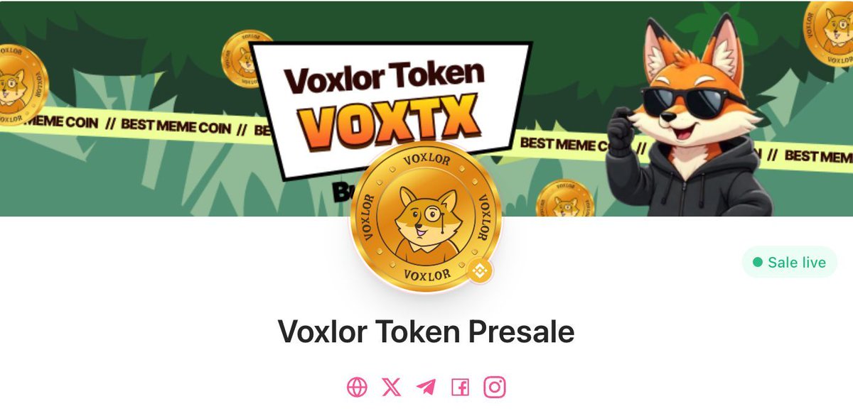 pinkecosystem's tweet image. 🎖We are excited to onboard Voxlor Token to the #Pinksale platform for their #Presale. Our focus remains on fostering their success every step of the way.🥳

👉Pinksale stands as a trusted partner, offering clients the support and visibility needed to turn their vision into…
