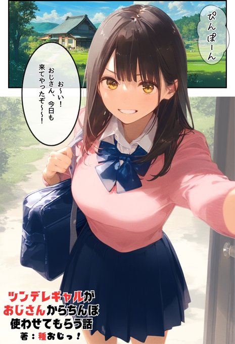 ギャルがおじさんからち○ぽを使わせてもらう話。 