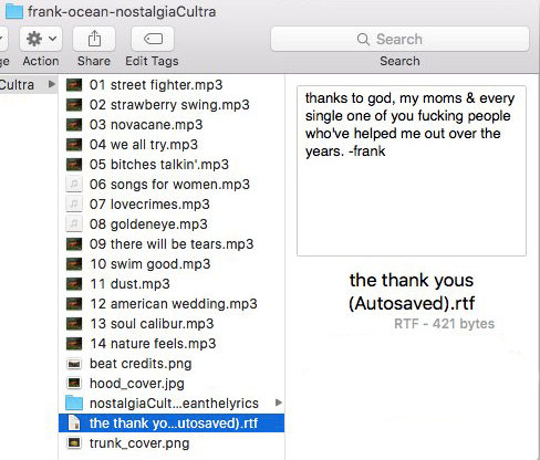 PigsAndPlans's tweet photo. On this day in 2011, Frank Ocean dropped his debut mixtape 'Nostalgia, Ultra' as a free download on tumblr. 

Happy birthday to a classic. https://t.co/hYhRPBqyFb