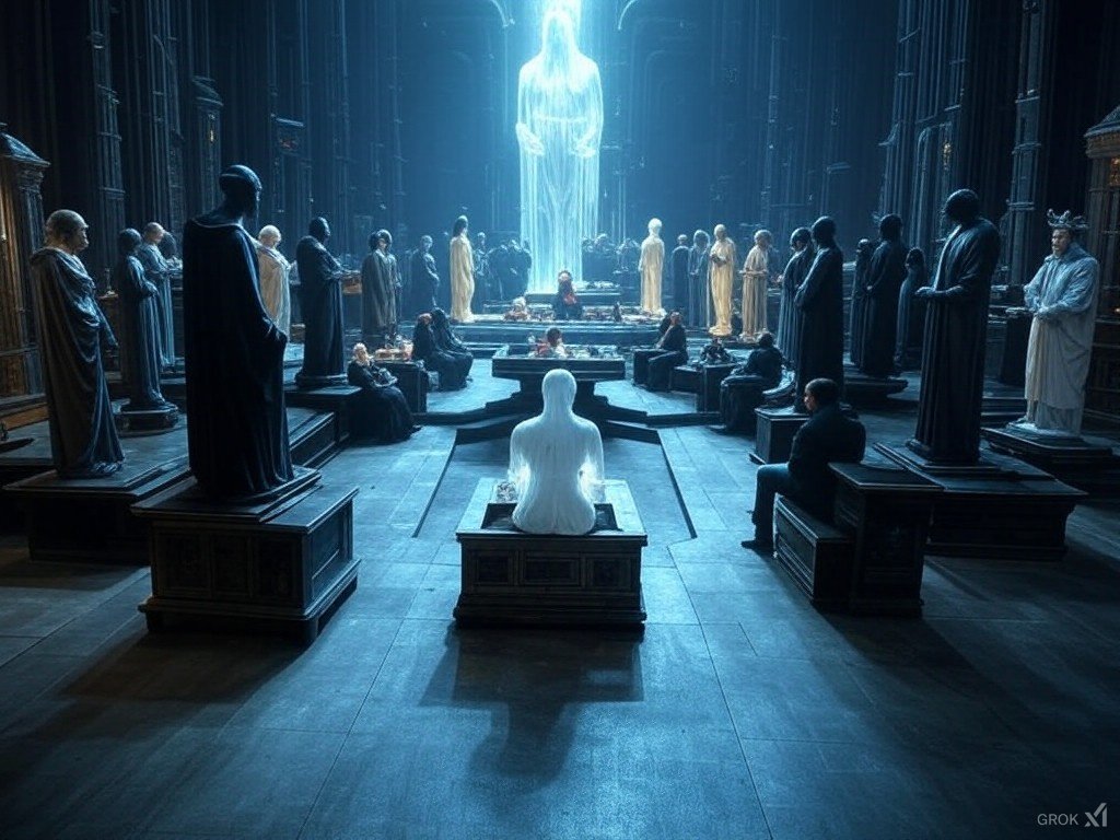 MarioNawfal's tweet photo. 🚨ELON UNVEILS GROK 3 WITH EPIC LORE VERSE—"ONE MIND TO RULE THEM ALL"

Elon just introduced Grok 3 with a legendary twist—a verse in the style of Tolkien’s Ring Poem.

3 minds for Search-Kings, 7 for Agents, 9 for Memory-Weavers… and One to rule them all.

Elon is forging the future of AI with search, agency, memory, and humor—uniting them in one powerful system.

This isn’t just an upgrade. This is the AI legend in the making.

Source: X