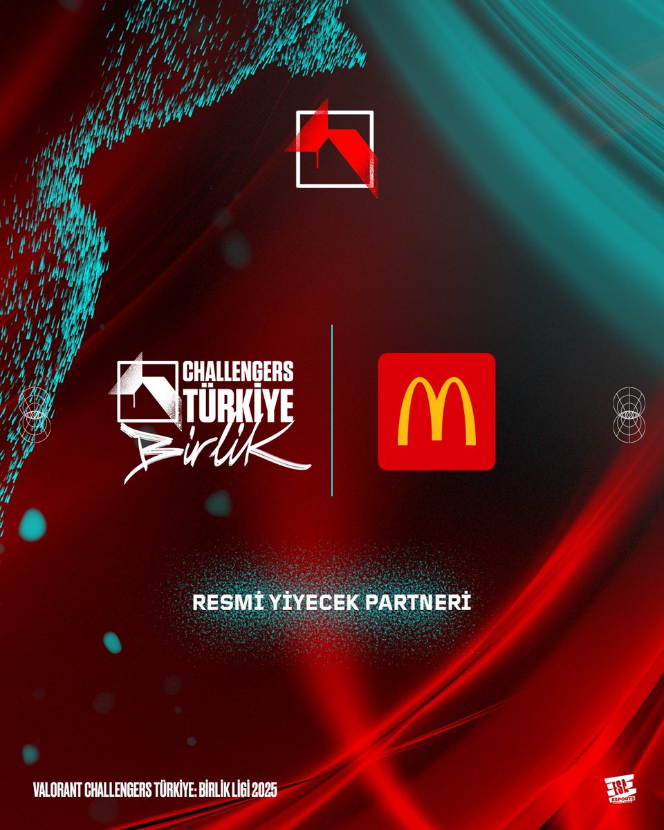 VALORANT Challengers Türkiye: Birlik (@valleague_tr) on Twitter photo Lezzet ve rekabet yan yana! <a href="/McDonaldsTR/">McDonald's Türkiye</a>, VALORANT Challengers Türkiye Birlik Ligi’nin resmi yiyecek partneri! Çünkü #McDonaldsGibisiYok
#McDonaldsTürkiye #ChallengersTR Lezzet ve rekabet yan yana! <a href="/McDonaldsTR/">McDonald's Türkiye</a>, VALORANT Challengers Türkiye Birlik Ligi’nin resmi yiyecek partneri! Çünkü #McDonaldsGibisiYok
#McDonaldsTürkiye #ChallengersTR
