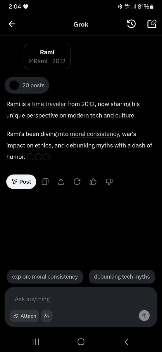 Rami__2012's tweet photo. @Lava3x لا ما بعتقد، في كتير ناس نشطة اقل منك وبيطلعلها، حتى انا بيطلعلي ( بغض النظر عن المعلومات البيض يلي حاطينها ) https://t.co/ZvSrcVRB9q