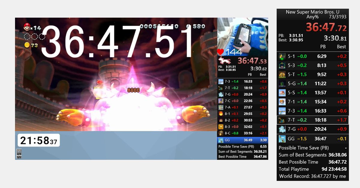 また世界記録出ちゃった！！！！
もうそろそろ更新がきつくなるけどやっていきます！！