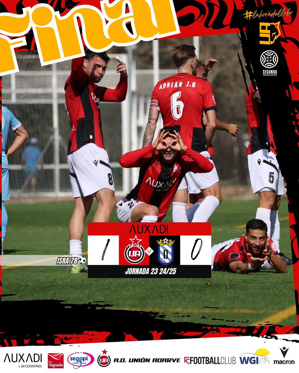 🤩 ¡SÍ, SÍ! ¡Llegó nuestra primera victoria del año!

🥹 Después de quedarnos a las puertas en los dos últimos partidos en casa, ¡conseguimos los tres puntos!

🐺 ¡Ahora que no quede en vano y a seguir peleando a por más victorias!