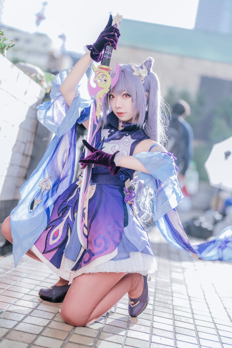 刻晴✨

📸@photooru
撮影ありがとうございました！
＃アコスタ池袋 #原神 https://t.co/iCC4DQIAaj