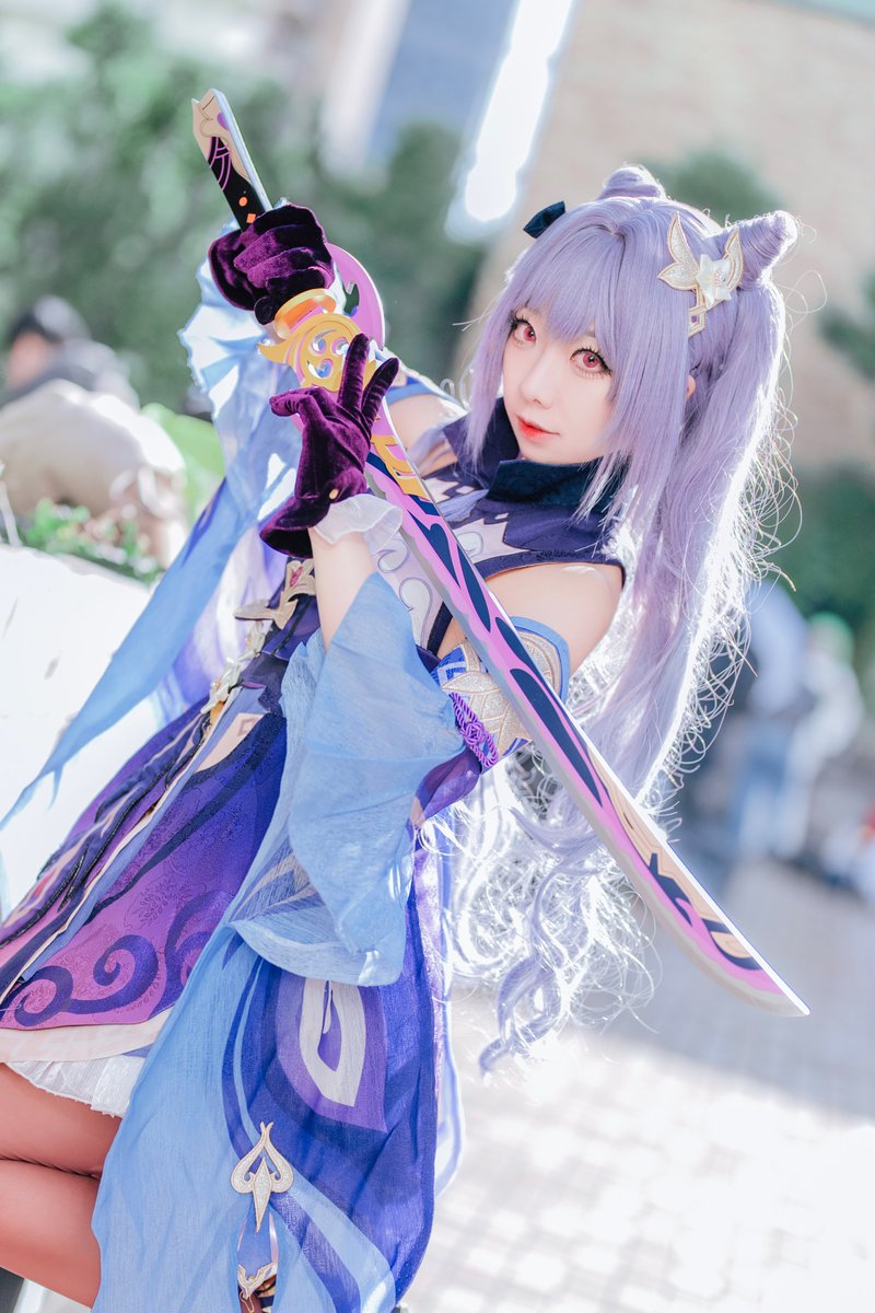 刻晴✨

📸@photooru
撮影ありがとうございました！
＃アコスタ池袋 #原神 https://t.co/iCC4DQIAaj