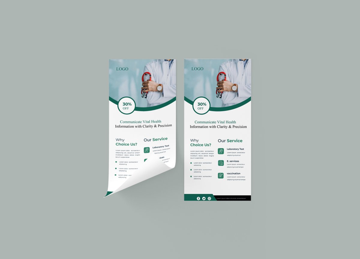 hameexel's tweet photo. π©Ί Elevate Your Medical Practice with Professional DL Flyer Designs!
#MedicalDesign #DLFlyerDesign #HealthcareMarketing #FlyerDesign #MedicalBranding #GraphicDesign https://t.co/1ypRxKUgR5