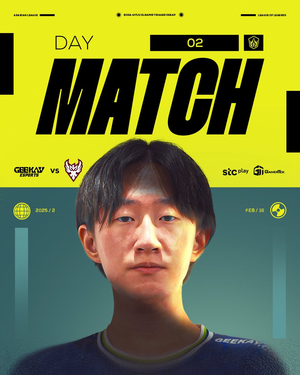Game day is here! We battle against One More Esports starts at 7 PM🇸🇦, stream link down below👇.
#GK_FTW #ALIP25