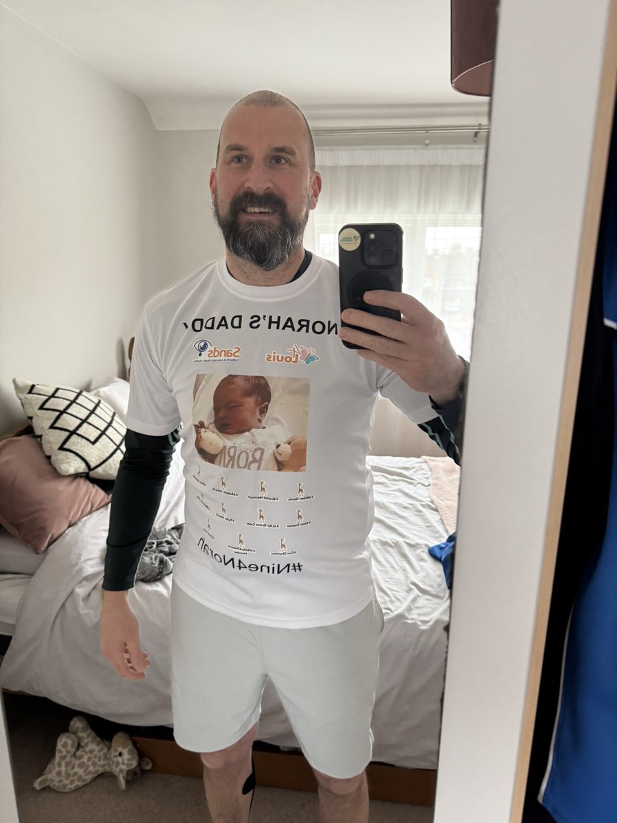 Today I ran 10 miles (longest I’ve ran in 3 years) in preparation for the Flawed Hero Marathon in April. 

All in memory of Norah and support amazing charities

<a href="/_4Louis/">4Louis</a> <a href="/KeechHospice/">Keech Hospice</a> <a href="/IolantheMidwife/">Iolanthe Midwifery Trust</a> <a href="/SandsUK/">Sands - baby loss charity 💜🧡</a> <a href="/PancreaticCanUK/">Pancreatic Cancer UK</a> <a href="/mrjakehumphrey/">Jake Humphrey</a>
