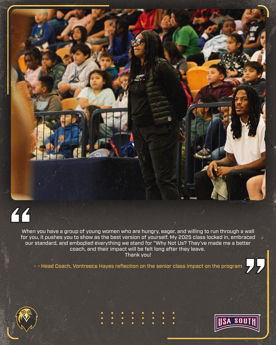 Head Coach, Vontreece Hayes reflection on the senior class impact on the program.