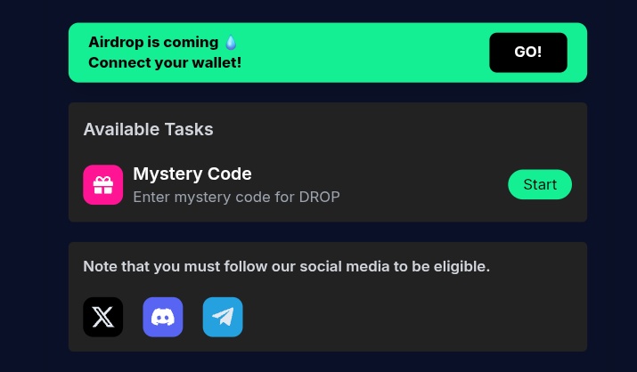 reigners_sports's tweet photo. Today #dropair Mystery Code  🔥
Pls input code: DROPISCOME

Dropair Mystery Code for 1000 Points ✅

Note This Code is Time Limited So Apply Fast... https://t.co/rjHAQrOSkF