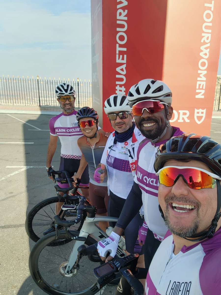 ain_team's tweet photo. 🏆Build champions 🇦🇪🇦🇪🇦🇪🏆

⭐️Todays Hafeet Mountain Ride with my champions.. 🇦🇪🇦🇪⭐️

 @Al Ain Cyclists Team @Crank Masters Cycling Shop @paulopmjunior 

#cyclingvideos #viral #uae🇦🇪 #alain https://t.co/sCHMgBK9Jz