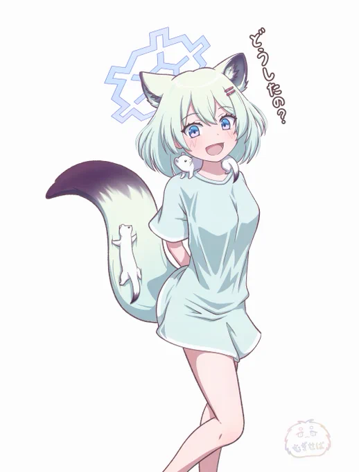 シグレとオコジョ～#ブルアカ 