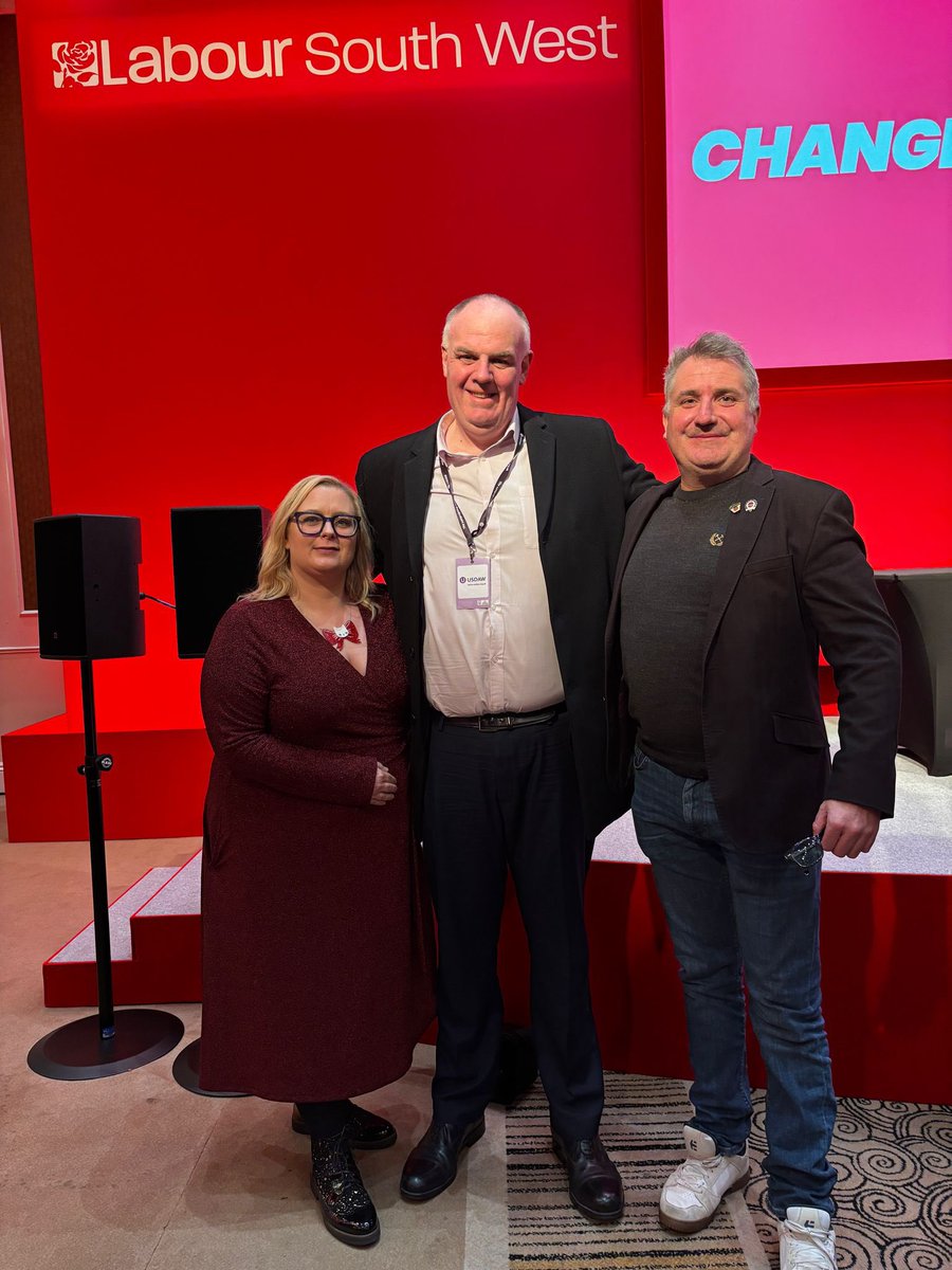 Great to catch up with <a href="/ASLEFunion/">ASLEF</a>  at <a href="/SWLabourParty/">Labour South West</a>  Conference