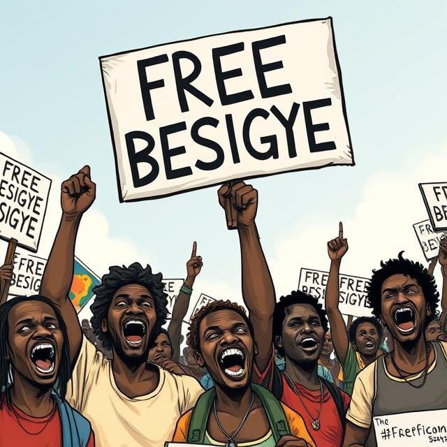 I continue raising my voice with others:
#FreeKizzaBesigye 
#FreeAllPoliticalPrisonersInUganda