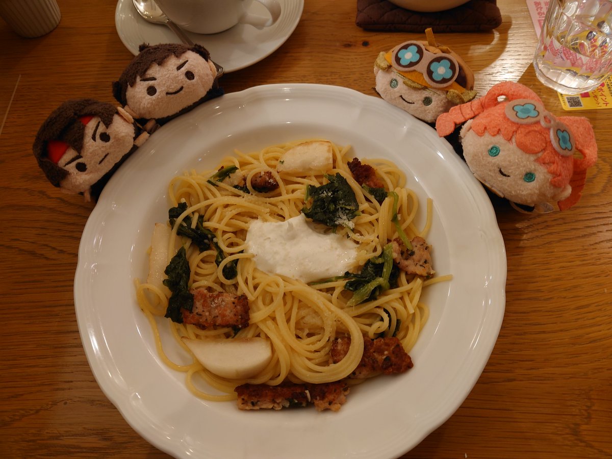 「今日の夜ご飯☆サルシッチャとかぶのアーリオ・オーリオ。かぶを久しぶりに食べました」|夜麻みゆき『刻の大地　天秤の代理』CFリターン制作中のイラスト