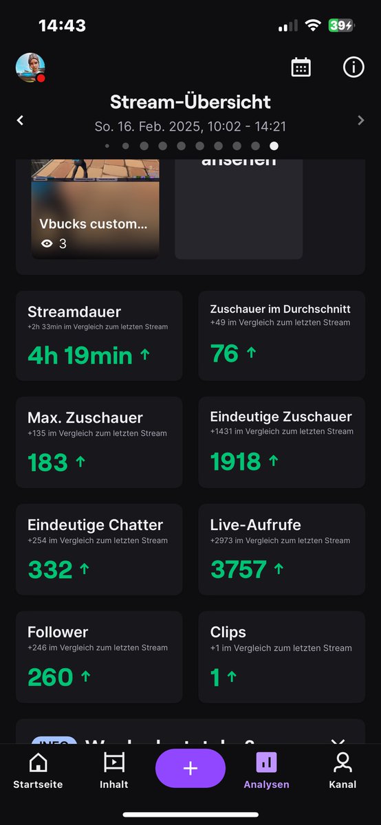 🔥W Stream🔥

Danke für den raid <a href="/Ceroxs79/">Ceroxs79</a> war echt geil🫶
