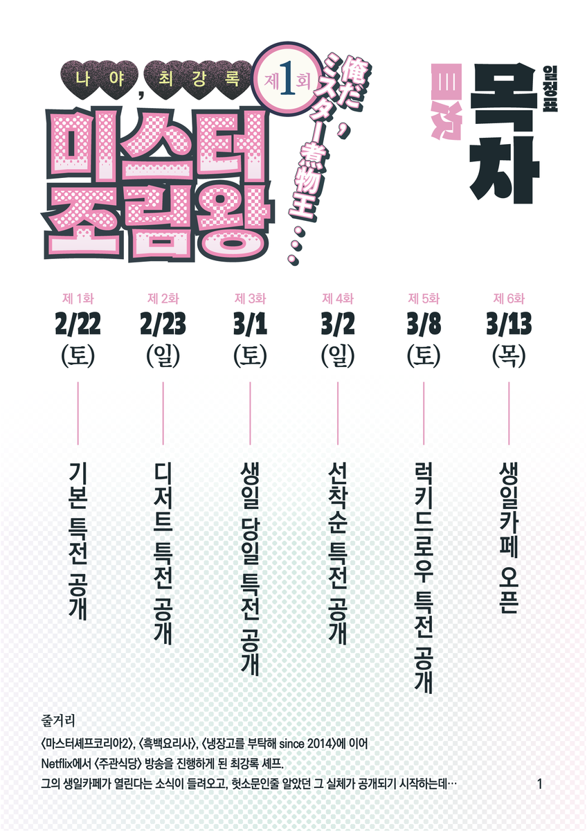 <마스터셰프코리아𝟐>, <흑백요리사>, <냉장고를 부탁해>에 이어 𝐍𝐞𝐭𝐟𝐥𝐢𝐱에서 <주관식당> 방송을 진행하게 된 최강록 셰프. 그의 생일카...