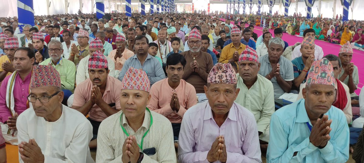 #Dowryfreemarriage in the #ashram of sant Rampal ji Maharaj 
February 17 is the realization day of the savior of the world, Saint Rampal Ji Maharaj, who will establish peace in the whole world. 
#1DayLeft_For_BodhDiwas #spiritual_know
#Trending
#SantRampalJiMaharaj