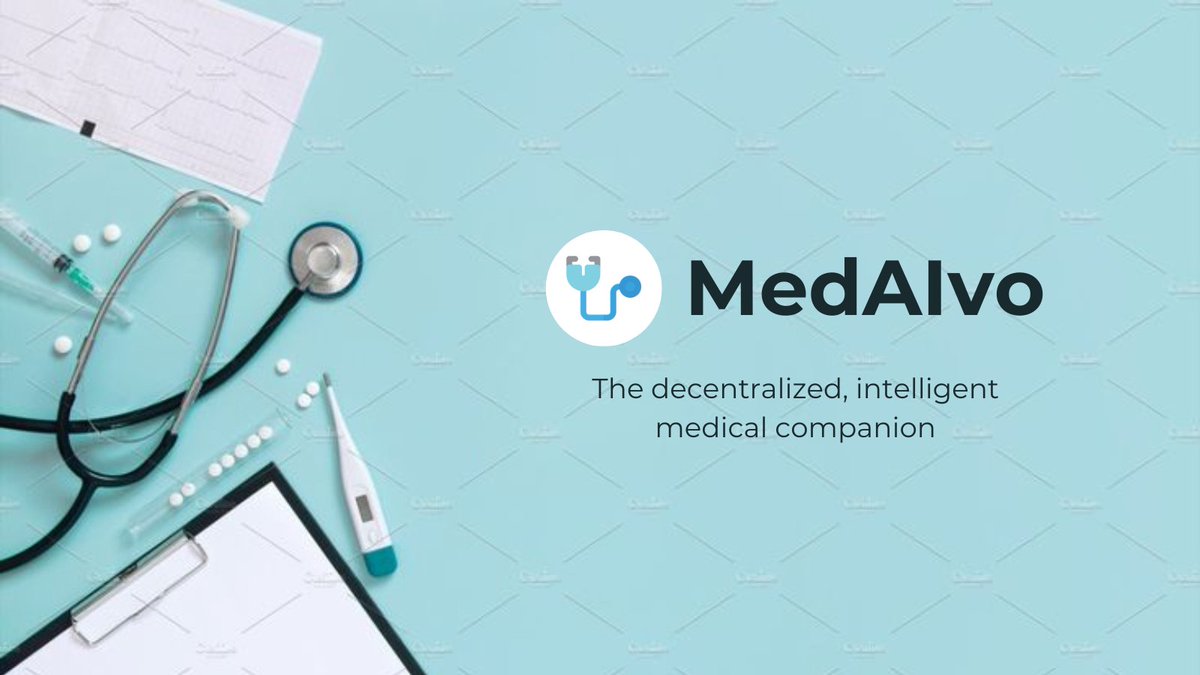 med_ivo53442's tweet photo. Introducing MedAIvo – a next-gen healthcare platform powered by #evernode &amp; AI! 🏥💡

Powered with #evernode and intelligent medical record sharing, giving full-control to the user!

Revolutionizing healthcare, one block at a time!  

#evernode #everpower #geveo #geveocodeathon https://t.co/9523P9BPA9