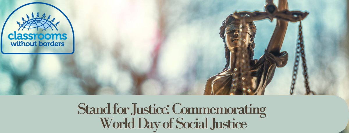 World Day of Social Justice 20 February - mailchi.mp/classroomswith…