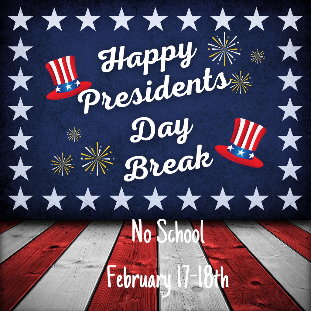 CTEAcademySF's tweet image. 📢 Reminder!
There will be NO SCHOOL TOMORROW (Monday, February 17th) and Tuesday, February 18th for Presidents Day break! 🇺🇸🎉

Enjoy the break, and we’ll see you back in class on Wednesday, February 19th! 🙌

#PresidentsDayBreak #NoSchoolReminder #CTEAcademy #EnjoyYourBreak