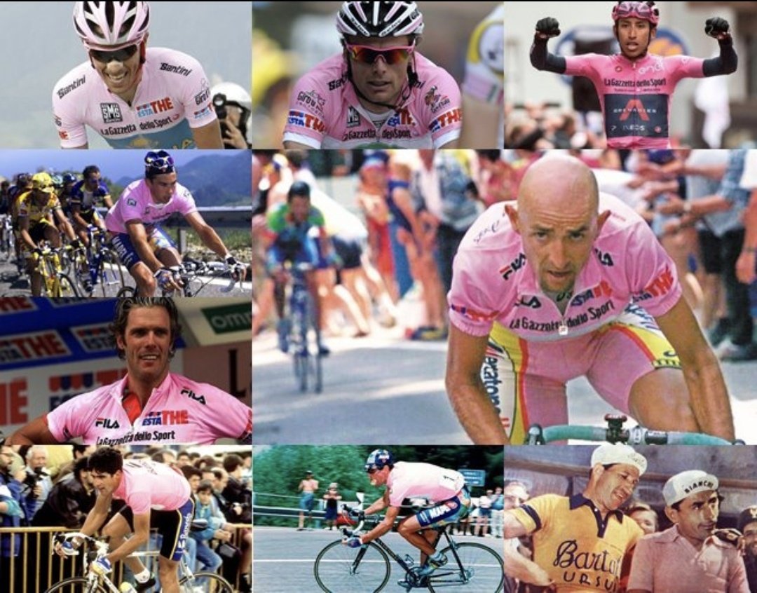 Hemos visto muchos maillots y mucho colorido en el pelotón, pero por mucho que pasen los años hay uno que me sigue robando el corazón ❤️👕 

Nada, absolutamente NADA como la magica, carismática e icónica Maglia Rosa 🫡