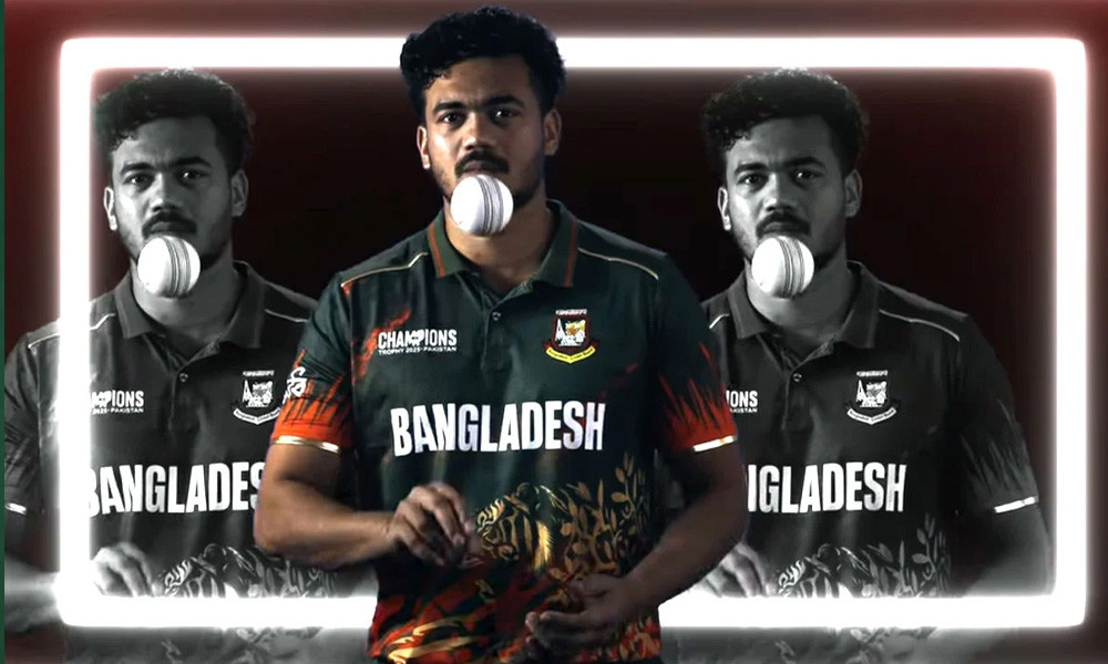 কেমন হলো শান্ত-মিরাজদের চ্যাম্পিয়নস ট্রফির জার্সি