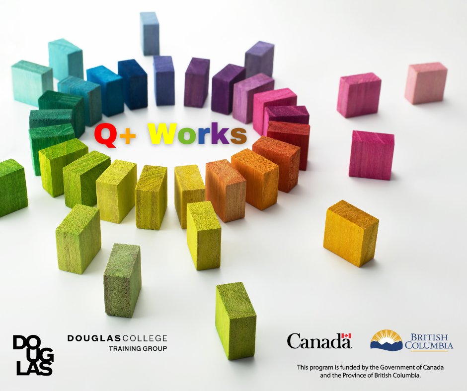 Douglas College - Training Group (@tg_programs) on Twitter photo 🌈 Explore Q+ Works, a transformative 10-week career program for 2SLGBTQIA+ youth. Craft a path to diverse workplaces, gaining skills, support, and experience. Ready for change?
Visit douglascollege.ca/qworks
#InclusiveEmployers #QPlusWorks #diversity <a href="/prideatworkcan/">Pride at Work Canada/Fierté au travail Canada</a> 🌈 Explore Q+ Works, a transformative 10-week career program for 2SLGBTQIA+ youth. Craft a path to diverse workplaces, gaining skills, support, and experience. Ready for change?
Visit douglascollege.ca/qworks
#InclusiveEmployers #QPlusWorks #diversity <a href="/prideatworkcan/">Pride at Work Canada/Fierté au travail Canada</a>