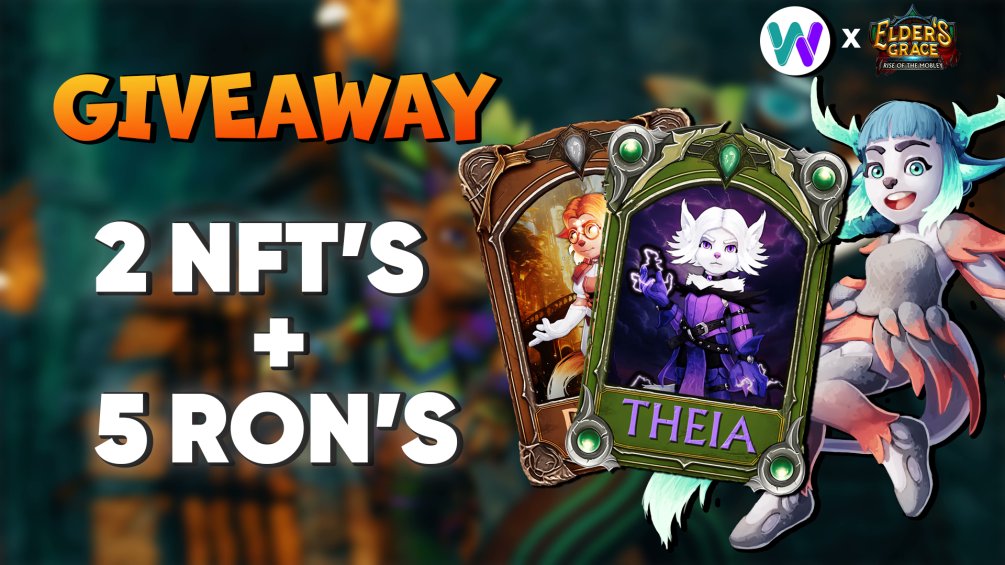 cedson7 (@cedson_eth) on Twitter photo GIVEAWAY of 2 NFTs from the exclusive collection with 160 NFTs and 5 rons!
📷 Follow <a href="/Cedson_eth/">cedson7 | WOW3</a> , <a href="/EldersGrace/">Elder's Grace</a> - A³ castle defense game and <a href="/WOW3_Official/">WOW3 - Ronin Portfolio Tracker</a> - best portfolio tracking platform for Ronin
Like, RT & Comment your Ronin and Polygon wallets and tag 2 friends
GLucky🍀 GIVEAWAY of 2 NFTs from the exclusive collection with 160 NFTs and 5 rons!
📷 Follow <a href="/Cedson_eth/">cedson7 | WOW3</a> , <a href="/EldersGrace/">Elder's Grace</a> - A³ castle defense game and <a href="/WOW3_Official/">WOW3 - Ronin Portfolio Tracker</a> - best portfolio tracking platform for Ronin
Like, RT & Comment your Ronin and Polygon wallets and tag 2 friends
GLucky🍀