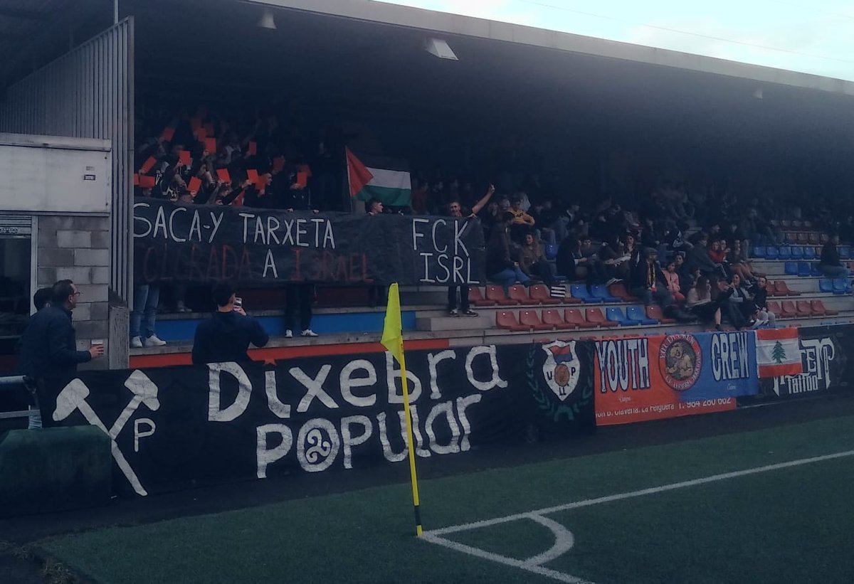 UPLL-Fabril. Toa nuesa solidaridá y tol sofitu al pueblu palestín. Palestina Llibre!