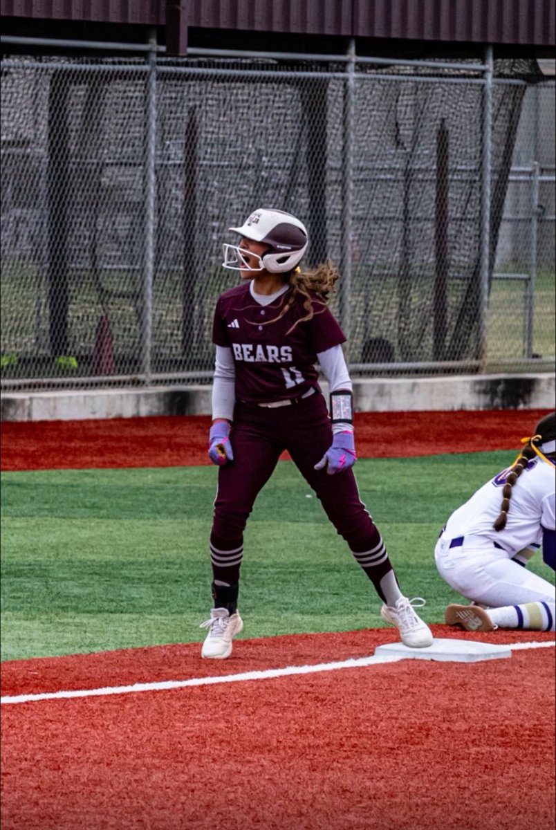 Proud of the amazing young woman you’ve become! Keep shining!🩷🥎🐻 #11 #senior #ProudMom #ladybears