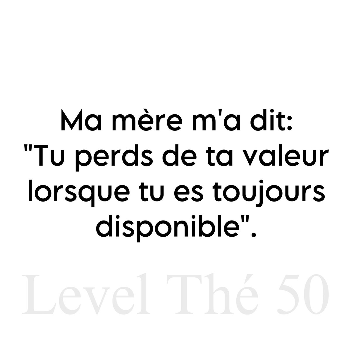 _LevelThe50's tweet photo. Ma mère m'a dit...@Levelthe50 https://t.co/zwzgvjdjVF