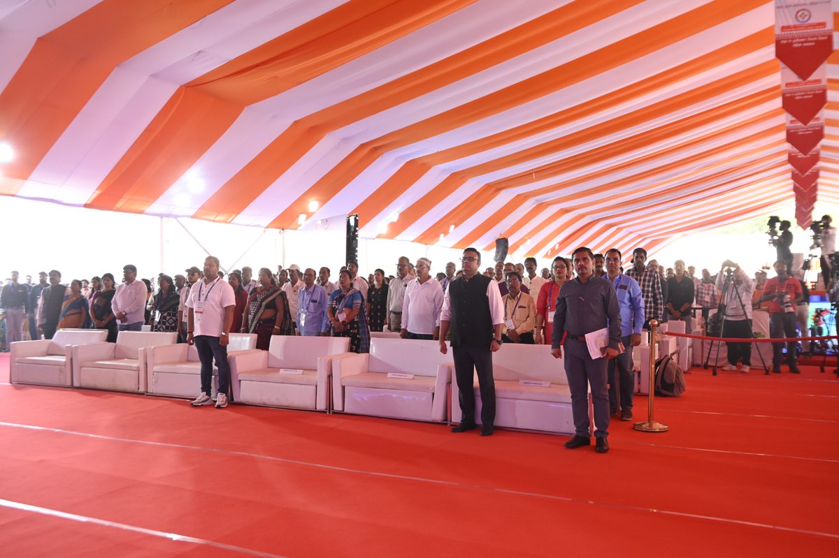 (3/3)
From the Green Inauguration to the felicitation of Champion Farmers, every moment celebrated innovation, sustainability, and the future of Fisheries &amp; Animal Resource Development.